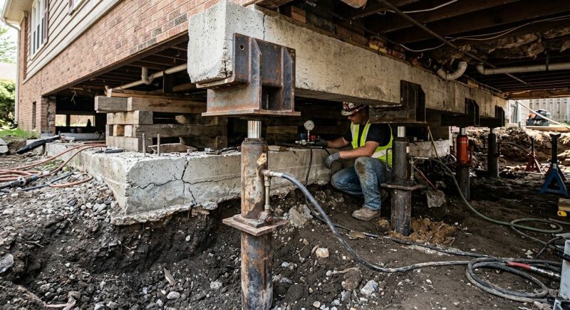 Foundation Repair project example